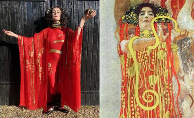 Re-imagining 'Hygeia' by Klimt as the Sea Witch in The Little Mermaid